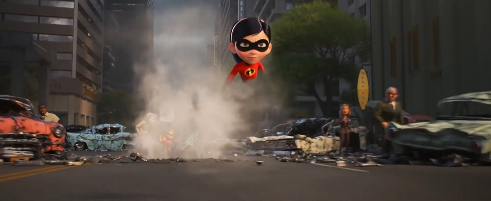 نمایی از فیلم سینمایی شگفت انگیزان ۲ « Incredibles 2»